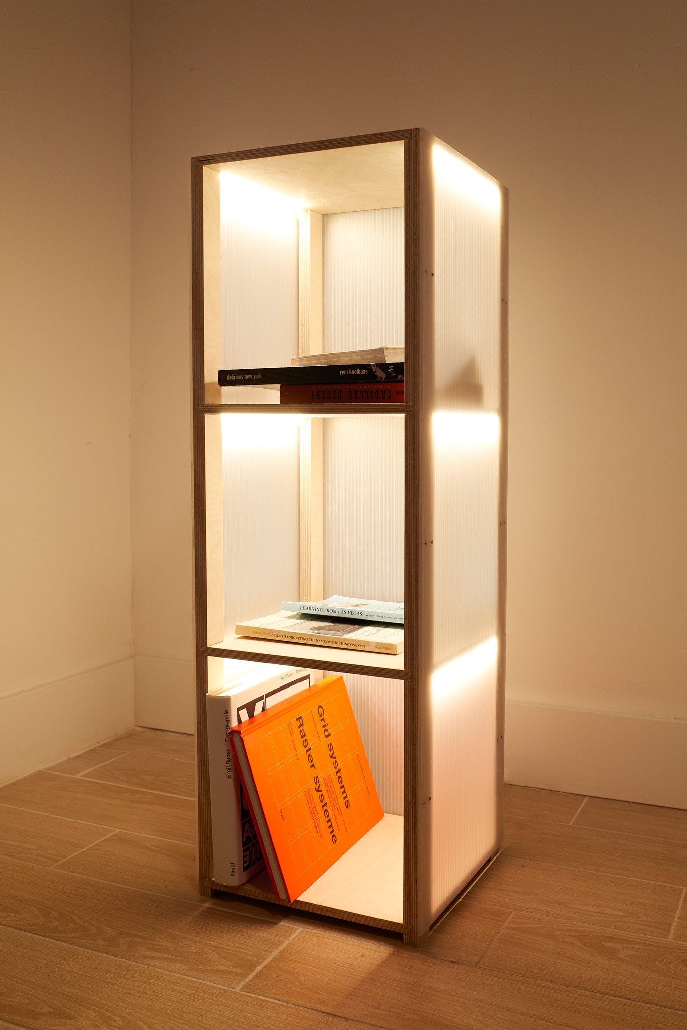 Illuminated Bookcase